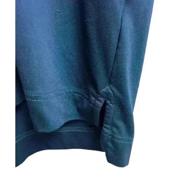 Callaway Golf X Range Striped Diagonal Polo Shirt Navy White Large - Picture 7 of 9